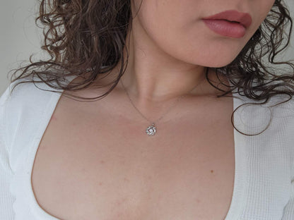 Sterling Silver Dancing Gem